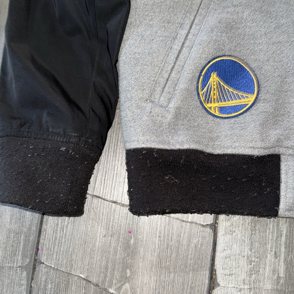 Abercrombie Kids Gray and Black NBA Jacket - Picture 4 of 8